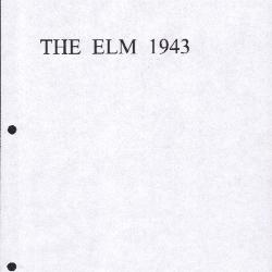 The Elm 1943, Garnett High School yearbook