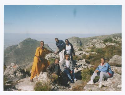 Atop a mountain in South Africa