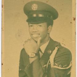 Arthur Martin in his Air Force uniform