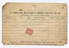 Abraham Robinson shipping bill, 1915 November 23