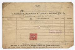 Abraham Robinson shipping bill, 1915 November 16