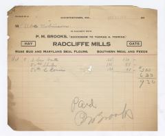 Radcliffe Mills bill, 1914 October 12