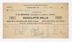 Radcliffe Mills bill, 1914 October 26