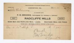 Radcliffe Mills bill, 1914 December 21