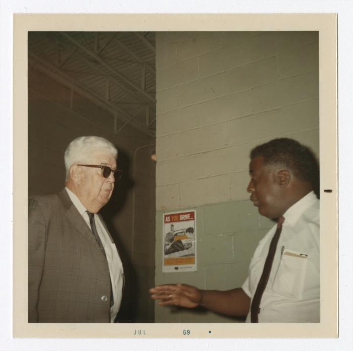 "Pop" Boyer and Rev. Paul Hilton 1969 July