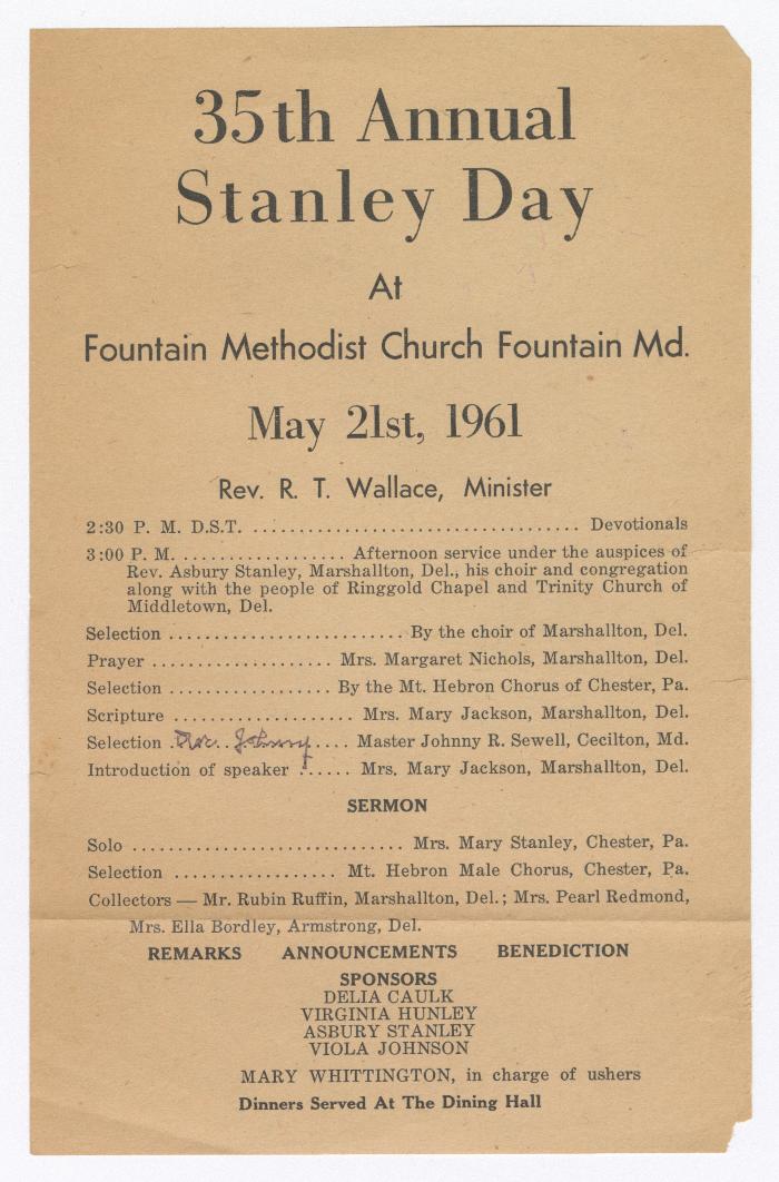 35th Annual Stanley Day