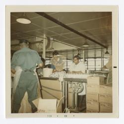 Packing fish at VITA Foods 1969 February