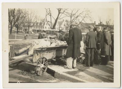 Wagon accident on High Street, Chestertown, MD