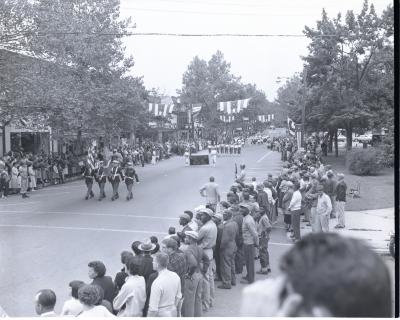 Chestertown's 250th Anniversary parade along High Street
