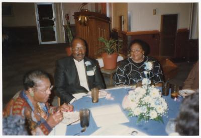 Attendees at Garnett High School's 9th All School Class Reunion