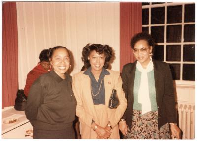 Gail Saunders, Muriel Ringgold Thomas, and Dianne Isaacs Carroll