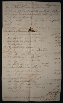 Last will and testament of William Skinner