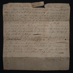 "Memorandum of Mr. Robert's Surveying"