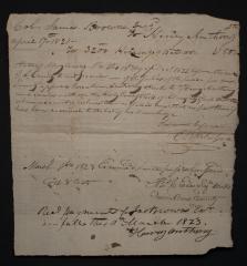 Payment due to Henry Anthony