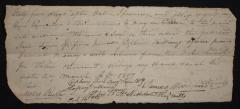 Payments of James Woodland to McKinny & Son