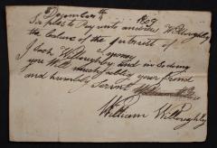 Record of payment to Andrew Willoughby 