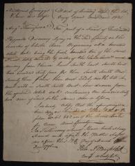 Deed of Nathaniel Comegys and wife Jane 