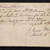 Payment from William Skinner to William Reed