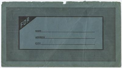 Kodak photograph envelope 