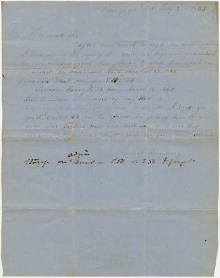 Sarah A. Roughley legal letter to Joseph Wickes