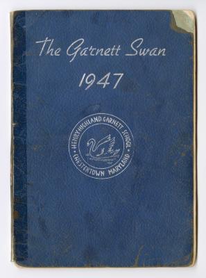 The Garnett Swan 1947, Garnett High School yearbook
