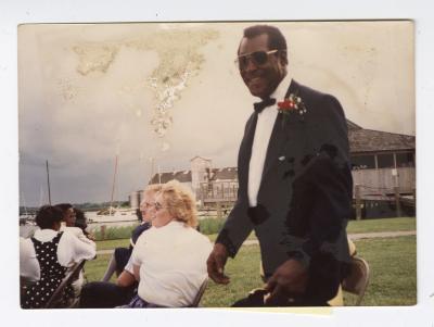 Chris Walker at a Wilmer Park wedding