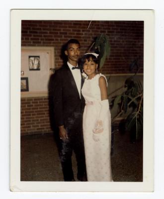 Airlee Ringgold Johnson and Andrew Goings prom 1966