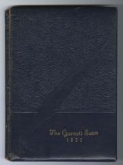 The Garnett Swan 1952, Garnett High School yearbook