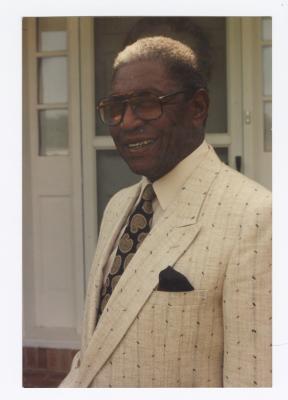 Oliver E. Briscoe in a suit